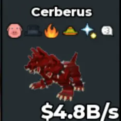 Cerberus 4.8B John Pork trait (Секретный персонаж) — Roblox, лот №223883