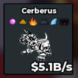 Cerberus 5.1B s (Секретный персонаж) — Roblox, лот №223885