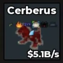 Cerberus 5.1B s 1YR Trait zidan (Секретный персонаж) — Roblox, лот №223886