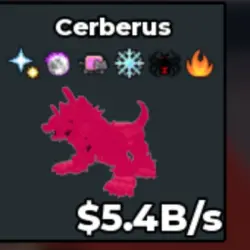 Cerberus 5.4 rainbow (Секретный персонаж) — Roblox, лот №223890