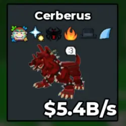 Cerberus 5.4B s (Секретный персонаж) — Roblox, лот №223891