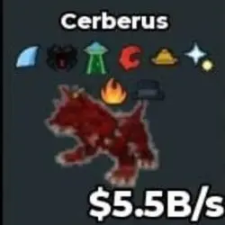 Cerberus 5.5B s Ufo Trait KennCello (Секретный персонаж) — Roblox, лот №223892