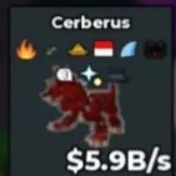 Cerberus 5.9B s Steven (Секретный персонаж) — Roblox, лот №223895