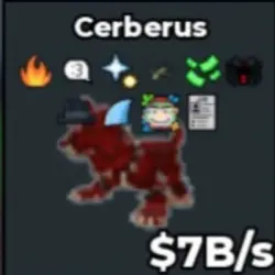 Cerberus 7 B s 10 Traits (Секретный персонаж) — Roblox, лот №223906