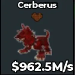 Cerberus 962.5M s ( Basic ) 1 Trait ( Chocolate Trait ) (Се… — Roblox, лот №223915