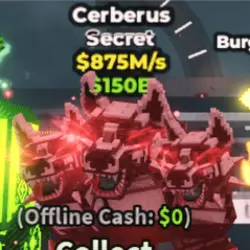 Cerberus Bloodrot 875 M s (Секретный персонаж) — Roblox, лот №223922