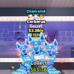 Cerberus Diamond 2.2B s (Секретный персонаж) — Roblox, лот №223940