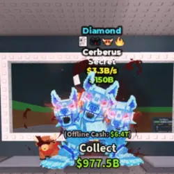 Cerberus Diamond 3.3B s With 4 Traits Handsome (Секретный п… — Roblox, лот №223941