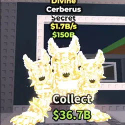 Cerberus Divine (Секретный персонаж) — Roblox, лот №223943