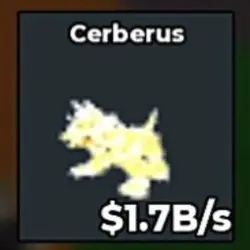 Cerberus Divine 1.7B s (Секретный персонаж) — Roblox, лот №223944