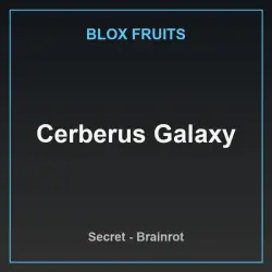 Cerberus Galaxy (Секретный персонаж) — Roblox, лот №223946