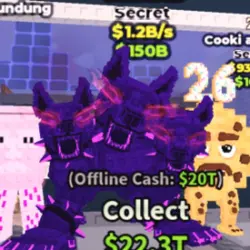 Cerberus Galaxy (Секретный персонаж) — Roblox, лот №223947