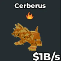 Cerberus Gold (Секретный персонаж) — Roblox, лот №223949