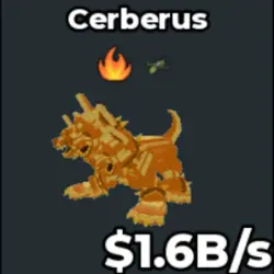 Cerberus Gold 2 Trait 1.6B S (Секретный персонаж) — Roblox, лот №223955