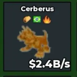 Cerberus gold 2b4 (Секретный персонаж) — Roblox, лот №223960