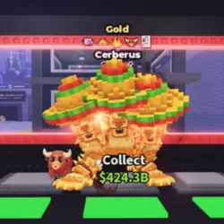 Cerberus Gold 4,2B s (Секретный персонаж) — Roblox, лот №223961
