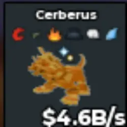 Cerberus Gold 4.6b (Секретный персонаж) — Roblox, лот №223962