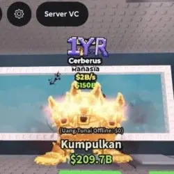 Cerberus Gold Mutation Secret 2B s Rare NO TBC (Секретный п… — Roblox, лот №223964