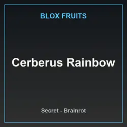 Cerberus Rainbow (Секретный персонаж) — Roblox, лот №223980
