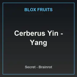 Cerberus Yin - Yang (Секретный персонаж) — Roblox, лот №223988