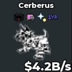 Cerberus Yin - Yang 4.2B s #PIZ1 (Секретный персонаж) — Roblox, лот №223989