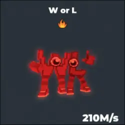 CHEAPER - W or L Bloodrot 210M s AUTOMATIC (Секретный персо… — Roblox, лот №223973
