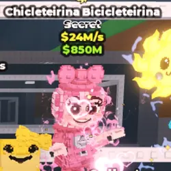 Chicleteira Bicicleteira 24M s (Секретный персонаж) — Roblox, лот №224012