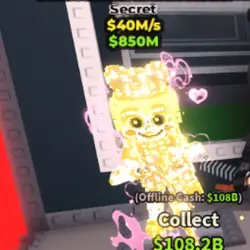 Chicleteira Bicicleteira 40M s (Секретный персонаж) — Roblox, лот №224027