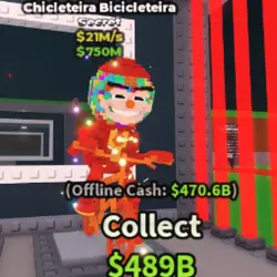 Chicleteira Bicicleteira Lava 21 M S (Секретный персонаж) — Roblox, лот №224059