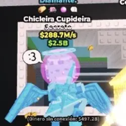 Chicleteira Cupideira Diamante 288M s (Секретный персонаж) — Roblox, лот №224130