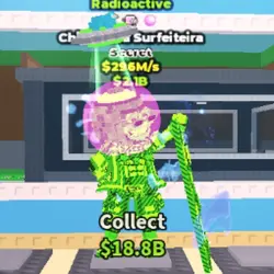 Chicleteira Surfeirteira 296 M s Radioactive ! Secret PE (С… — Roblox, лот №224185