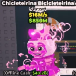 Chicleteirina Bicicleteirina 16M s Candy secret (Секретный … — Roblox, лот №224211