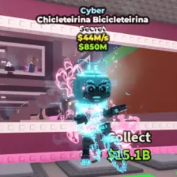 Chicleteirina Bicicleteirina Cyber Very RARE (Секретный пер… — Roblox, лот №224237