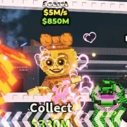 Chicleteirina Bicicleteirina Gold $5M s (Секретный персонаж) — Roblox, лот №224243