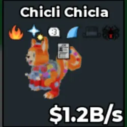 Chicli Chicla 1.2 B s - Quick (Секретный персонаж) — Roblox, лот №224278