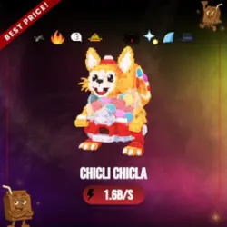 Chicli Chicla 1.6B s (Секретный персонаж) — Roblox, лот №224287