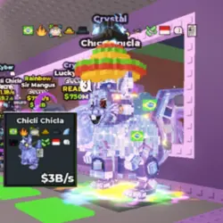 Chicli Chicla Crystal 3B s With Brazil Trait And 11 Trait H… — Roblox, лот №224267