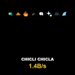 Chicli Chicla Gold 1.4B s Exclusive - Ultra Rare (Секретный… — Roblox, лот №224321