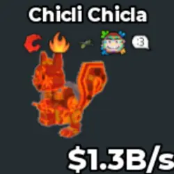 Chicli Chicla Lava 1.3B s Clean Trait (Секретный персонаж) — Roblox, лот №224311