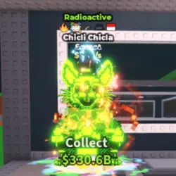 Chicli Chicla Radioactive 1B s (Секретный персонаж) — Roblox, лот №224346