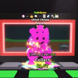 Chicli Chicla Rainbow 2B s (Секретный персонаж) — Roblox, лот №224348