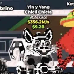 Chicli chicla yin yan 356.2m s (Секретный персонаж) — Roblox, лот №224356
