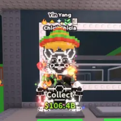 Chicli Chicla Yin Yang 1B s (Секретный персонаж) — Roblox, лот №224359