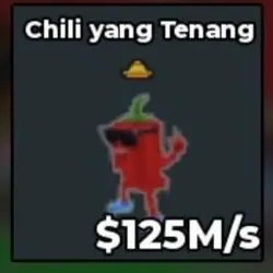 Chillin Chili 125M s with Trait (Секретный персонаж) — Roblox, лот №224517