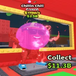 Chillin Chili 175M Recipe (Секретный персонаж) — Roblox, лот №224528