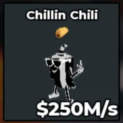 Chillin Chili 250M S YIN - YANG (Секретный персонаж) — Roblox, лот №224570