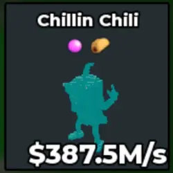 Chillin Chili 387.5M S RAINBOW (Секретный персонаж) — Roblox, лот №224592