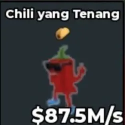 CHILLIN CHILI 87,5M s (Секретный персонаж) — Roblox, лот №224626