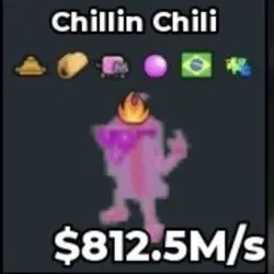 Chillin Chili Candy 812.5M s (Секретный персонаж) — Roblox, лот №224635