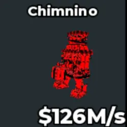 CHIMNINO 126 M s CURSED (Секретный персонаж) — Roblox, лот №224702
